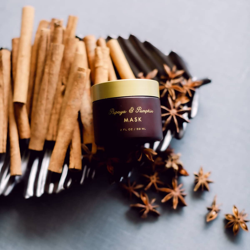 Pumpkin & Papaya Mask featured in Masked Up - Skin Inc
