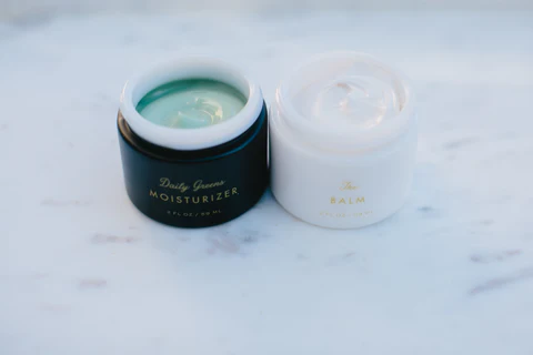 Sorella Daily Greens Moisturizer and The Balm